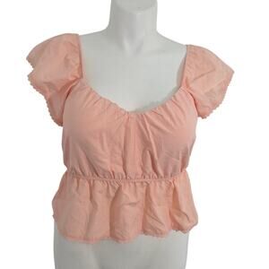 celebrity pink blouse ,Pink Babydoll Top plus size XXXL